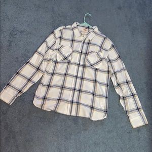 Levi Strauss Plaid Long Sleeve Button Down